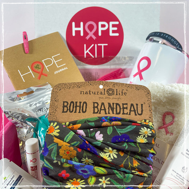 National Breast Cancer Foundation HOPE Kit and Natural Life  Boho Bandeau®