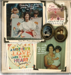 Collage of Patti's family photos