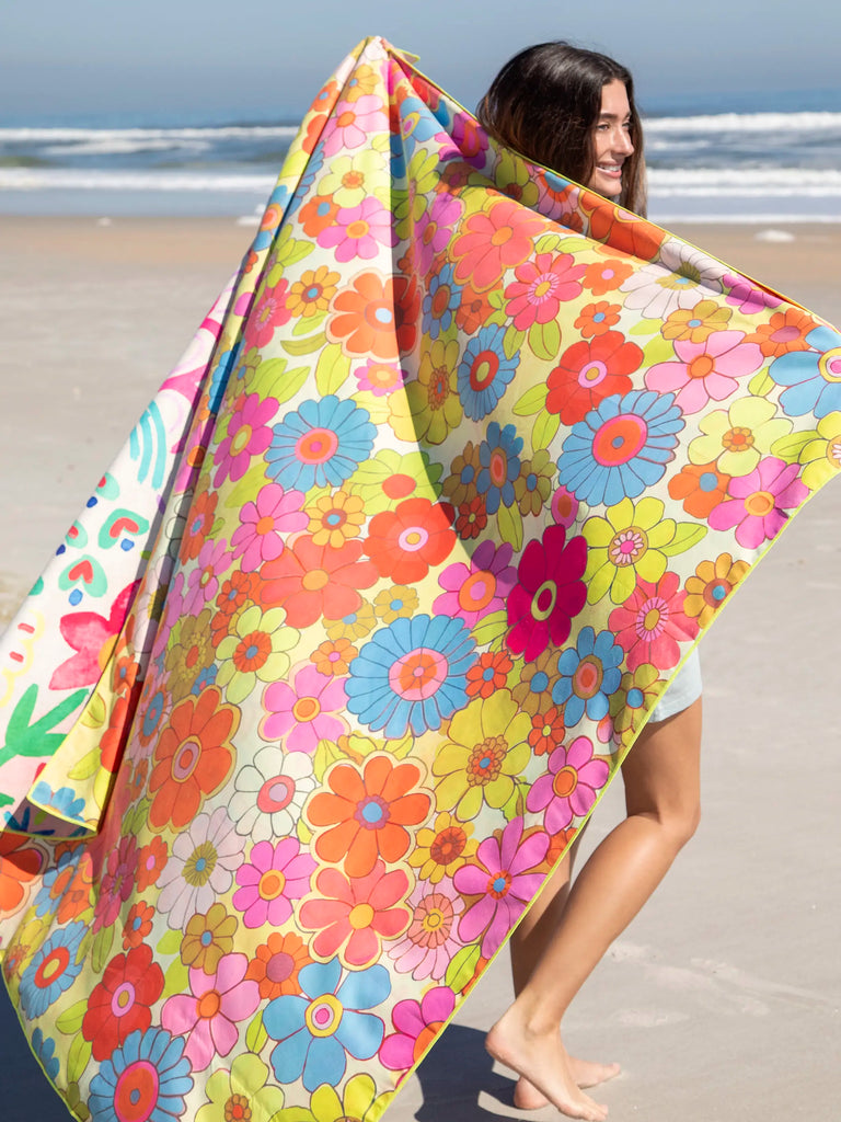 XL Double-Sided Beach Towel - Sunshine on My Shoulders-view 4