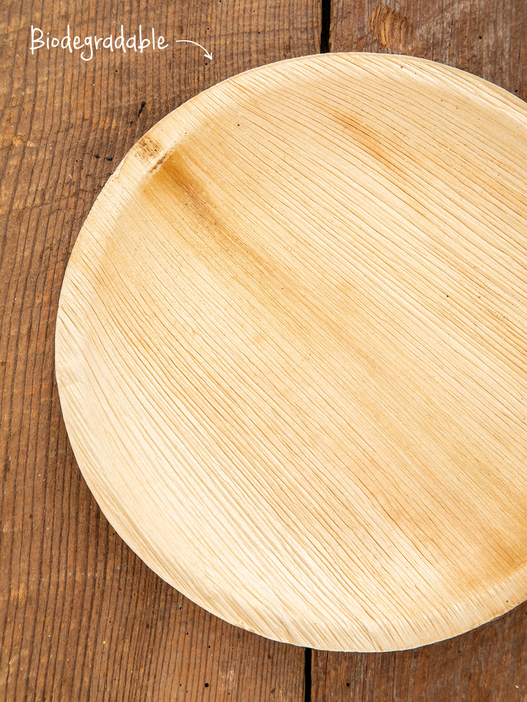 Palm Leaf Plate Set of 12|8 Inch-view 2