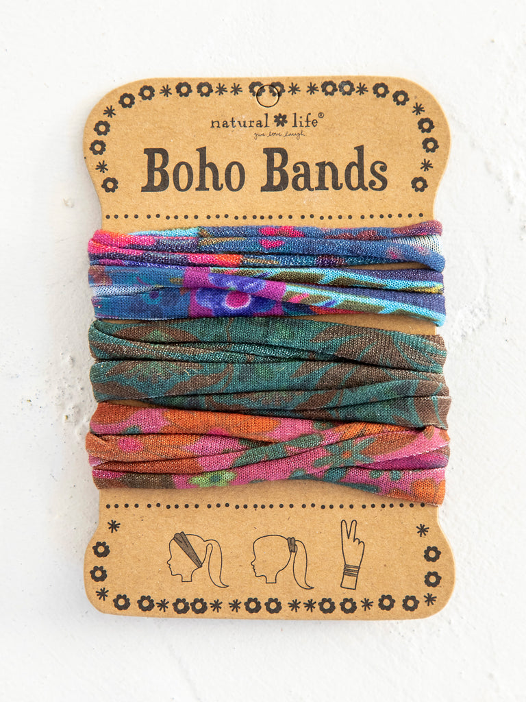 Boho Bands|Navy Green Pink-view 1