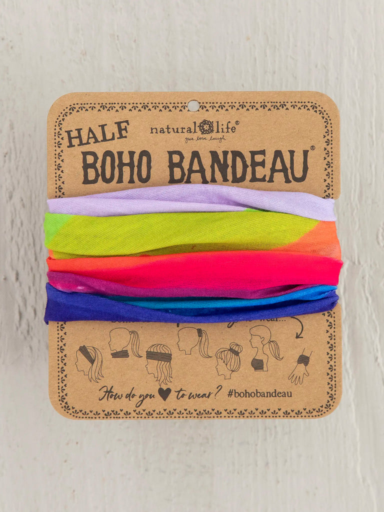 Half Boho Bandeau® Headband - Mountain Range-view 2
