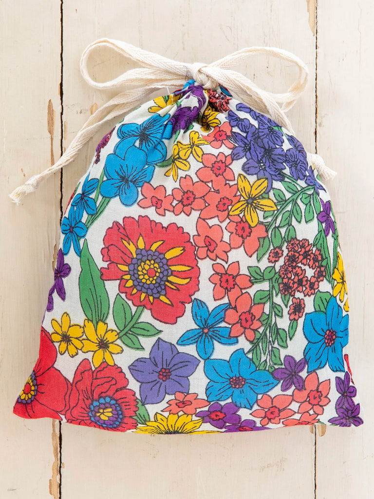 Tunic-In-A-Bag - Red Yellow Blue Floral-view 5