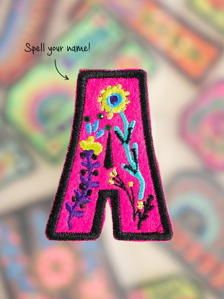 Stick-On Letter Patch|A-view 3
