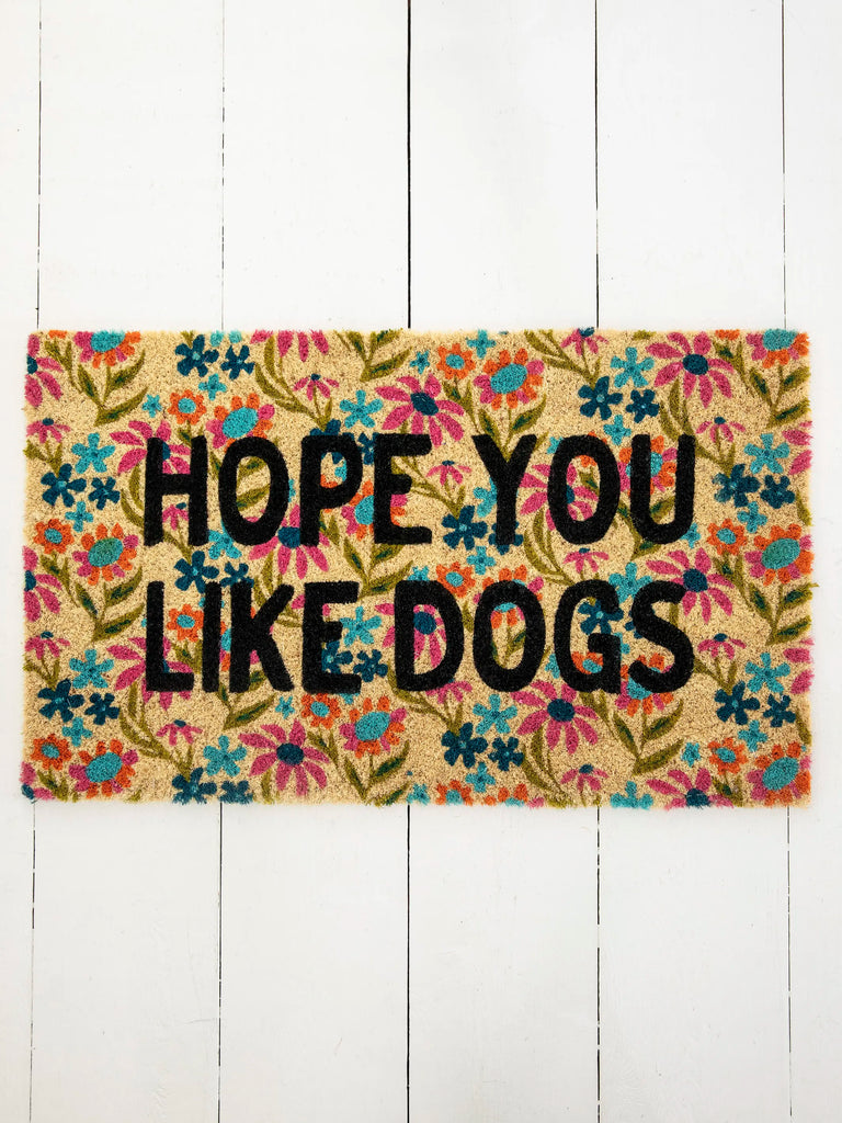 Bungalow Doormat - Like Dogs Cream-view 3