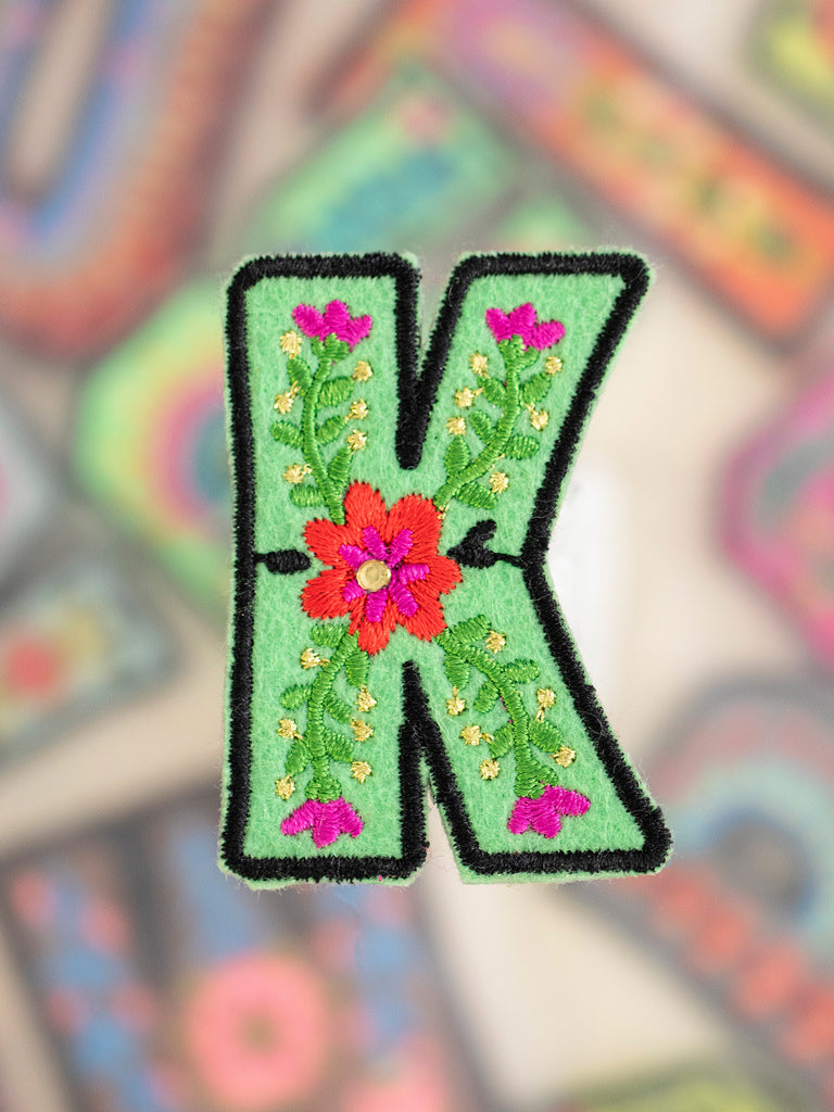 Stick-On Letter Patch|K-view 1