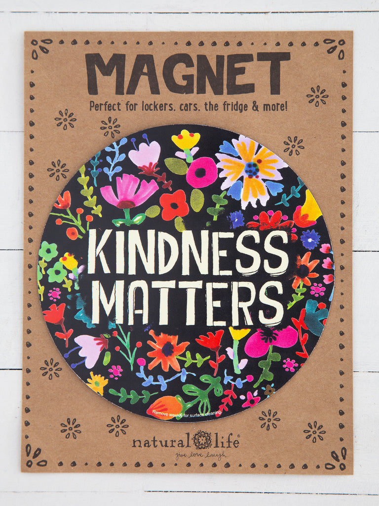 Car Magnet|Black Kindness Matters-view 2