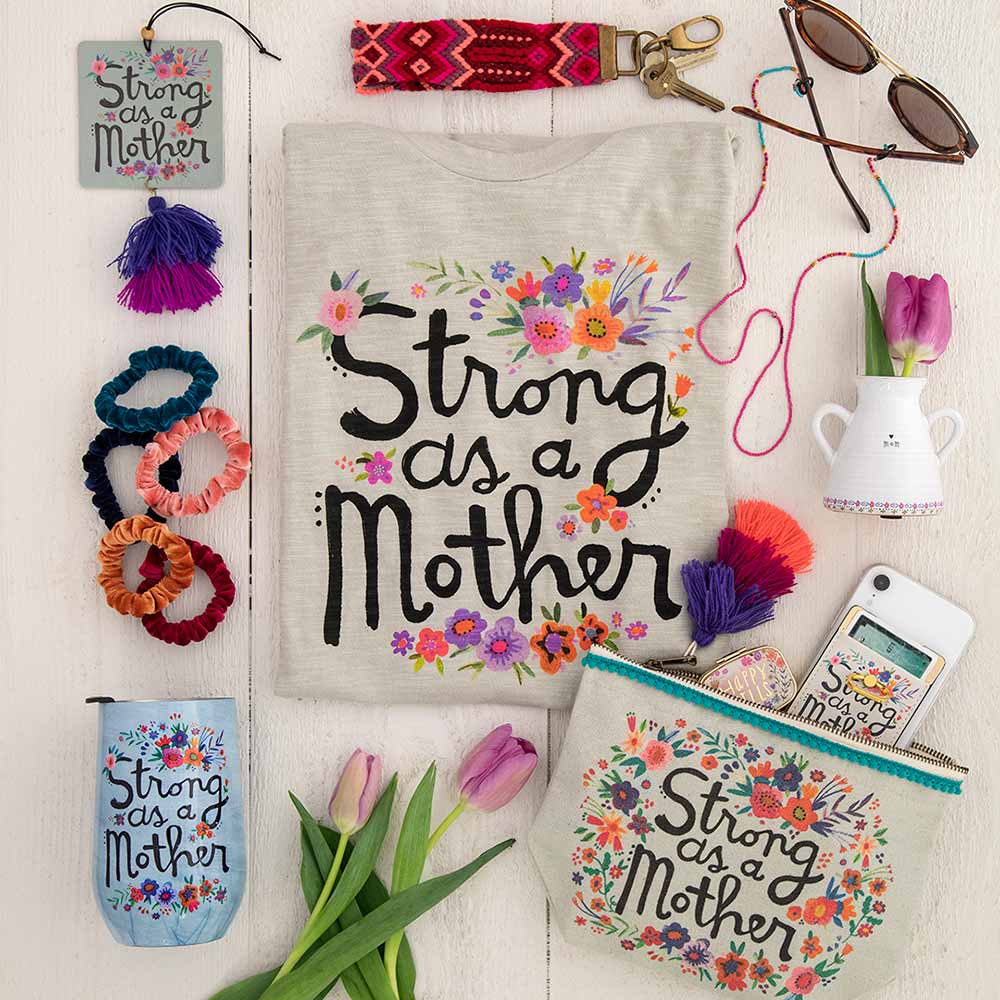 Perfect Mother's Day Gifts with products that say strong as a mother
