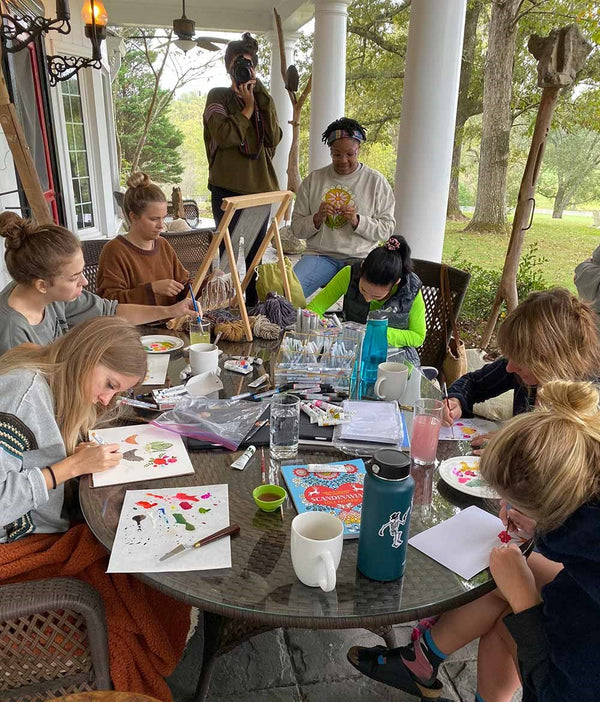 Artist retreat crafts