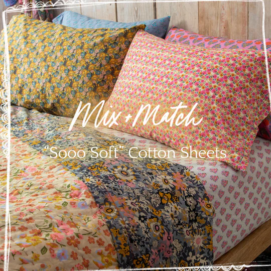 Mix & Match Sheets to Create Your Own Bohemian Bed!