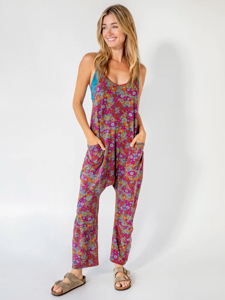 Lucy Jumpsuit - Deep Rust-view 1