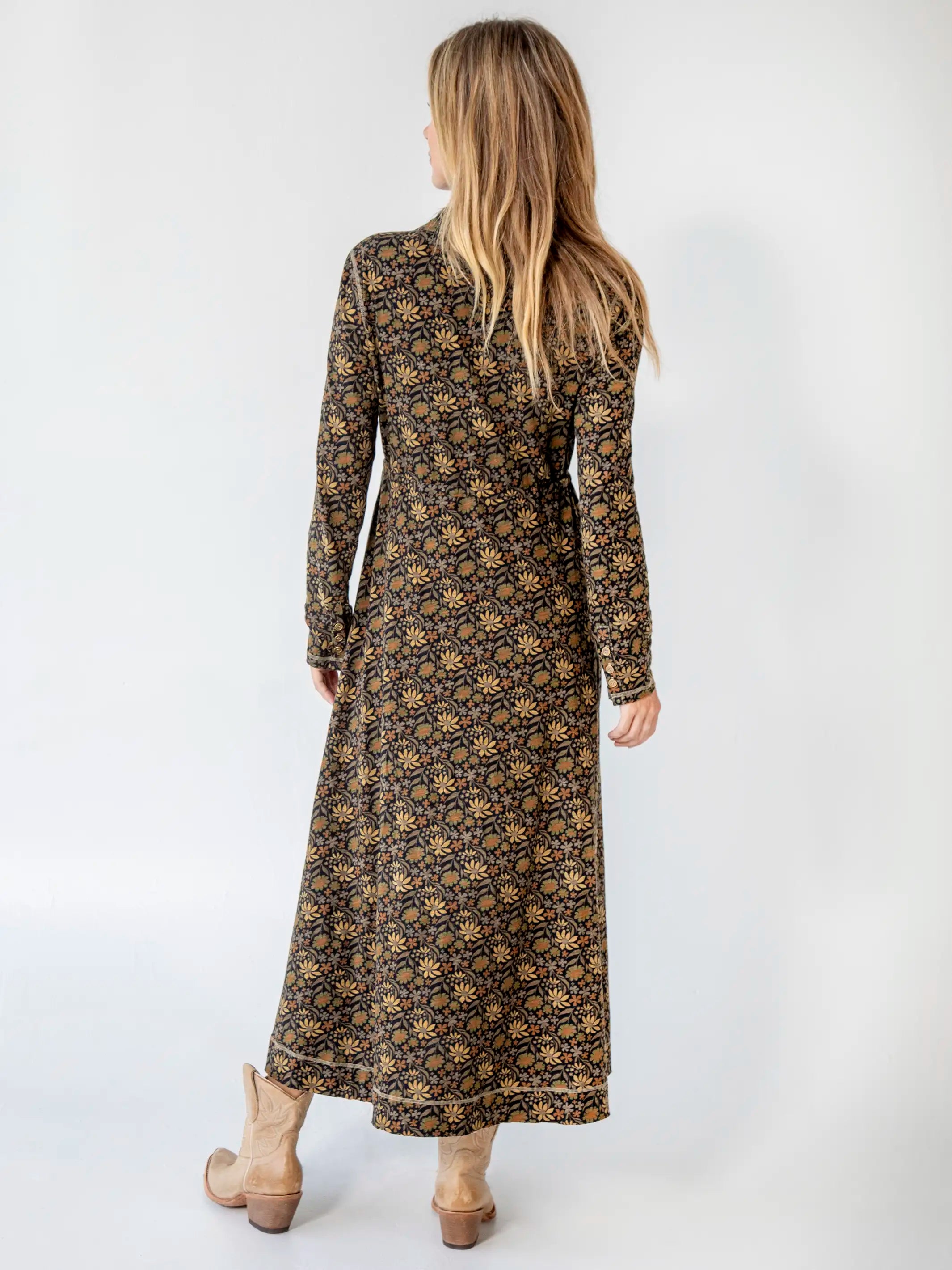 Christa Knit Cotton Maxi Dress