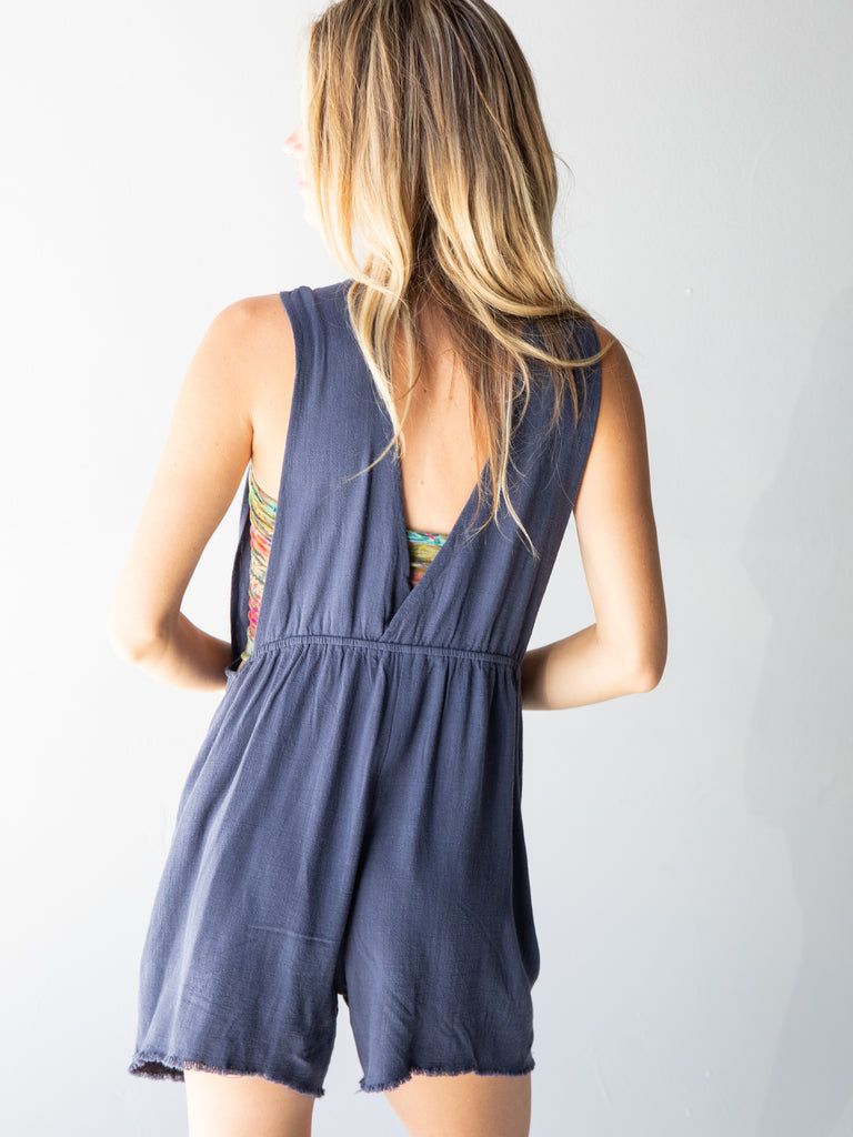 Carly Romper - Navy-view 5
