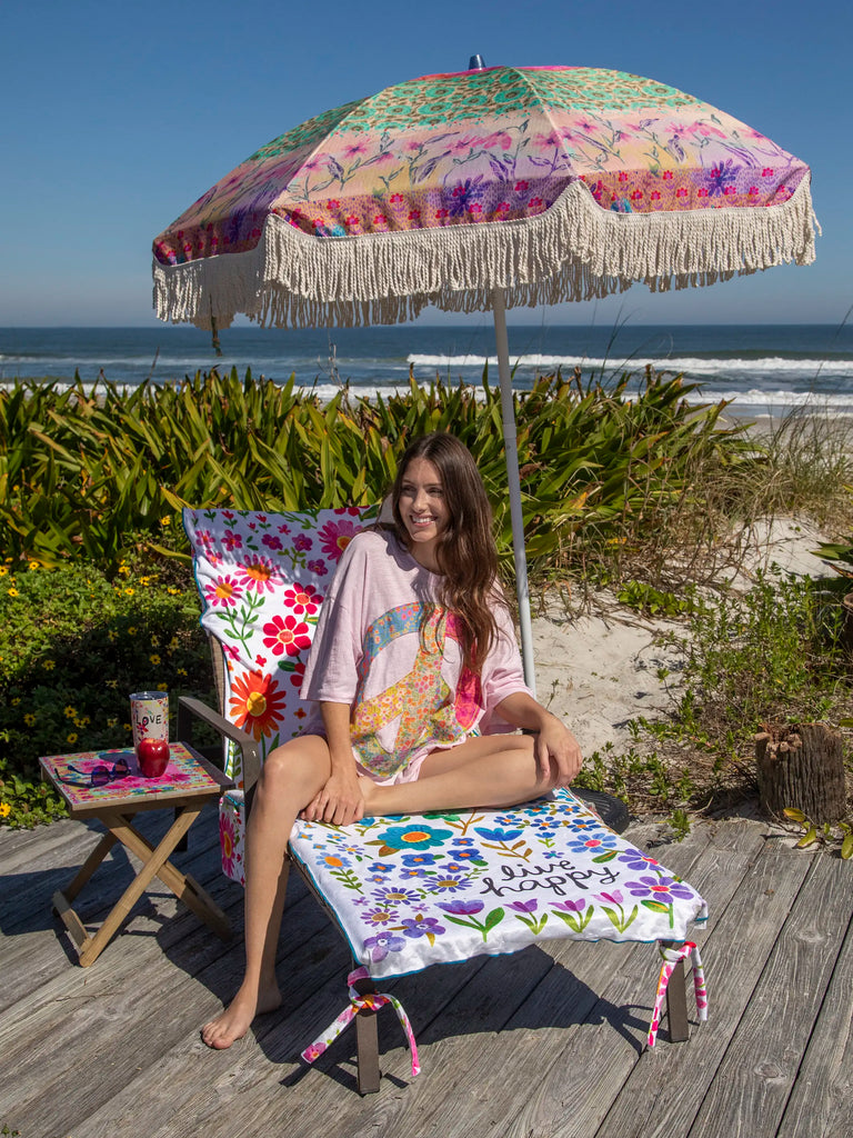 Beach Chair Towel & Tote - Live Happy-view 3