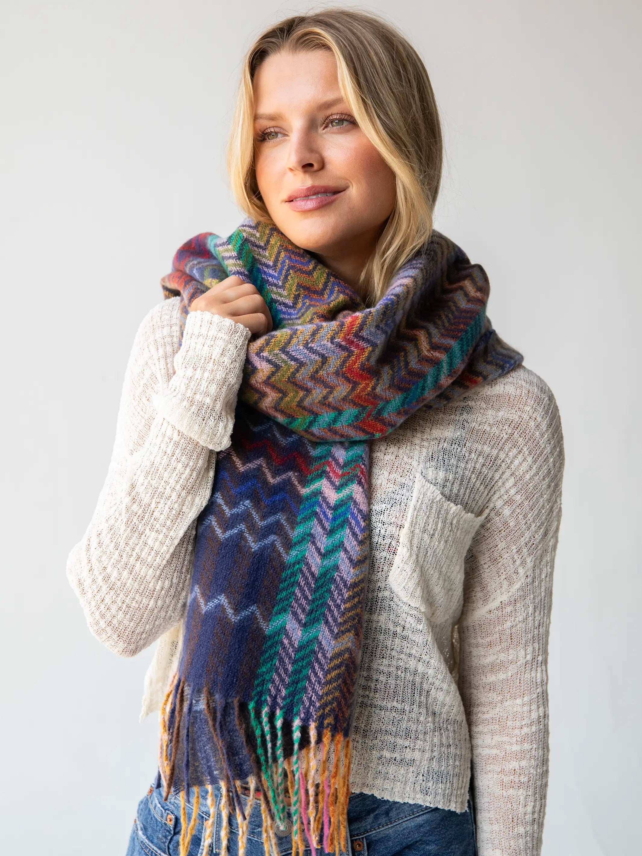 Cuddle Up Cozy Scarf - Espresso – Natural Life