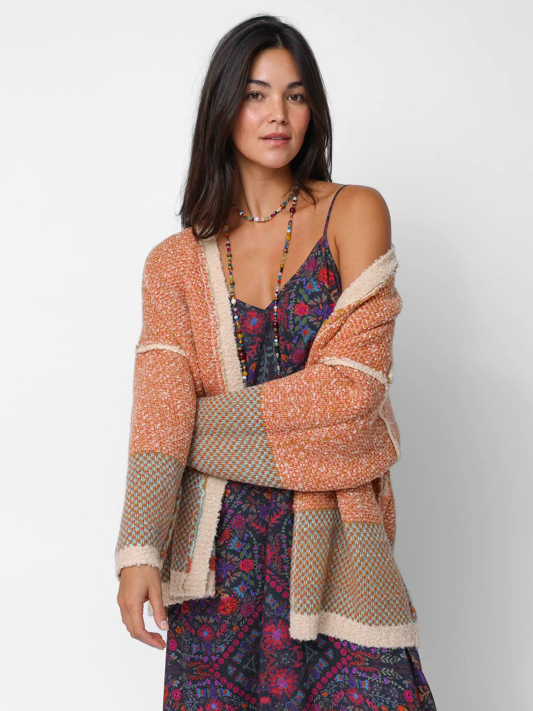 Dreamer Reversible Cardigan Sweater - Sunshine