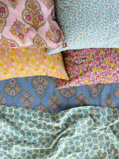 Mix & Match Sooo Soft Cotton Pillowcase, Single - Bay Daisies-view 2