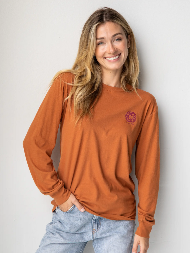 Long Sleeve Comfy Tee Shirt - Stay Close-view 3