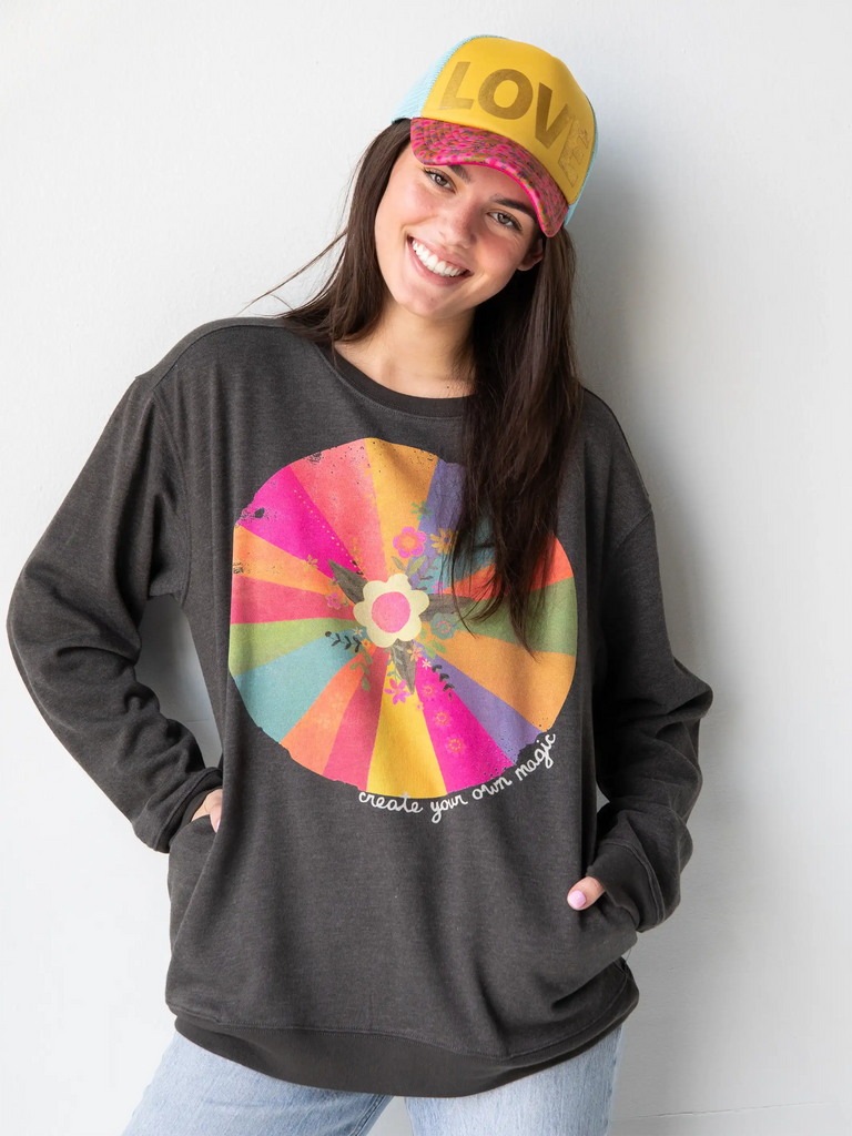 Comfy Pocket Sweatshirt - Create Your Own Magic-view 2