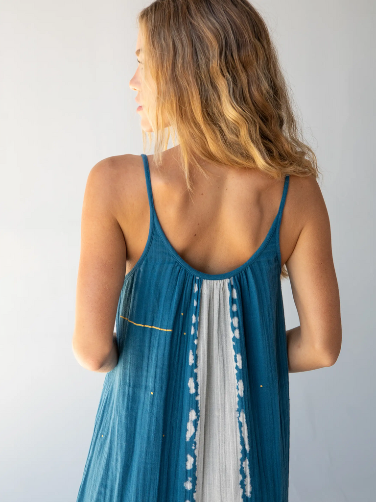 Coco Sayulita Cover-Up Dress - Teal-view 3