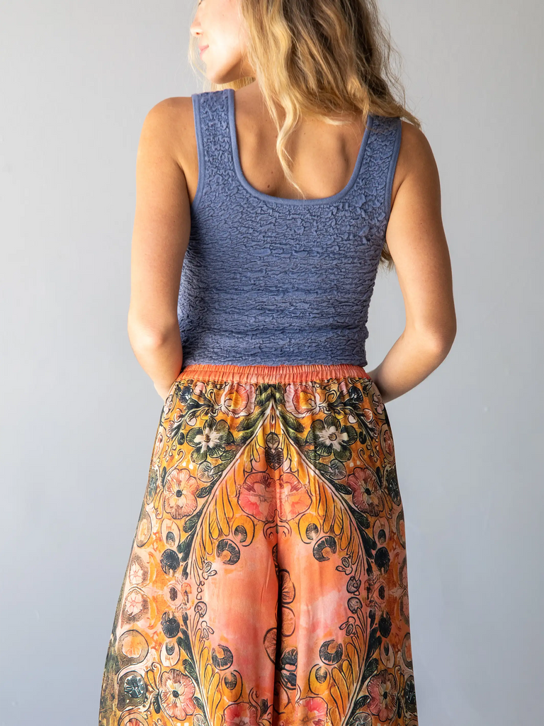 Fiona Palazzo Pant - Coral Floral-view 5