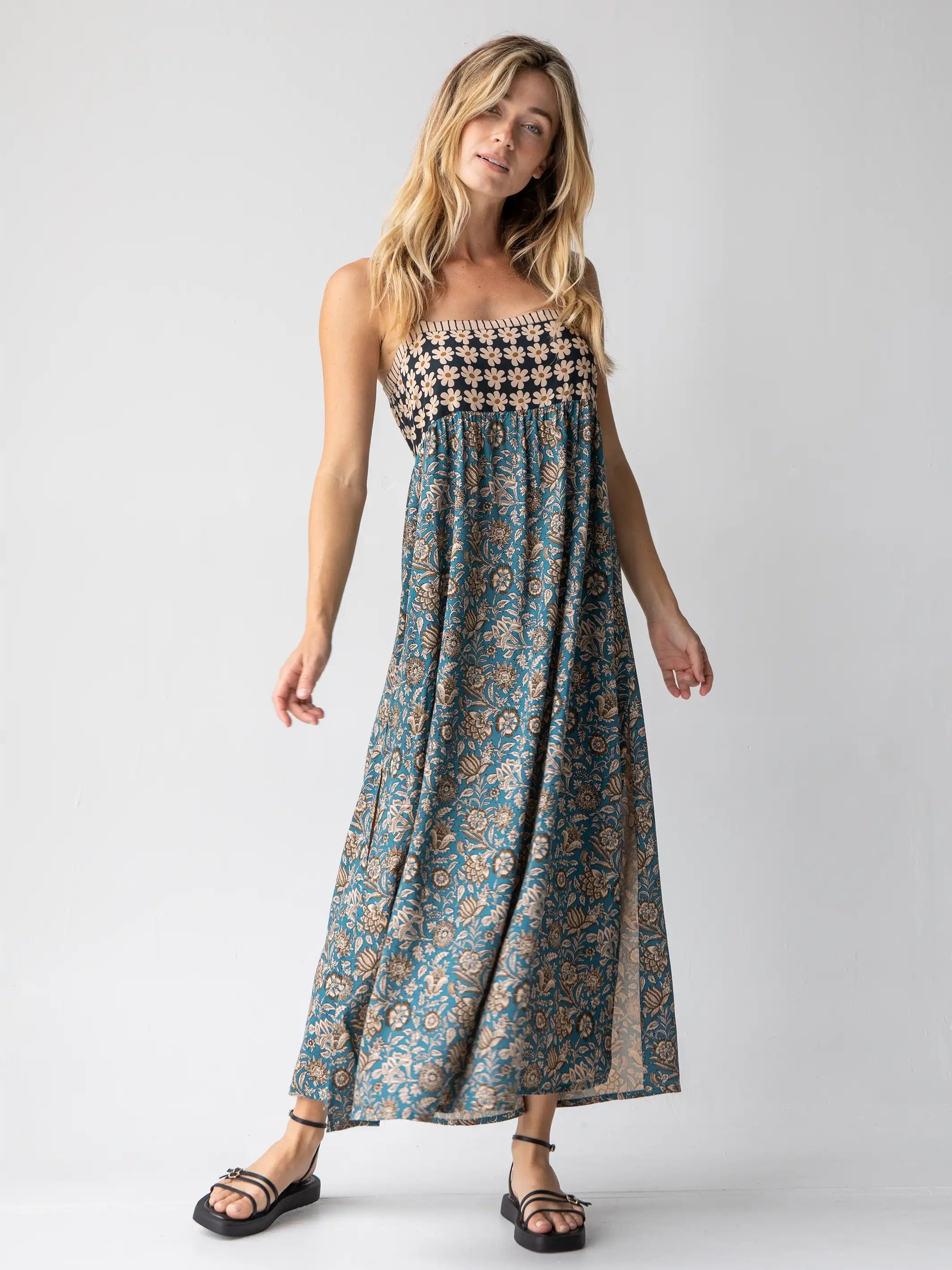 patti side slit maxi dress Patti Side Slit Maxi Dress