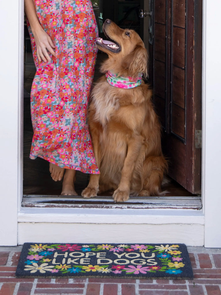 Bungalow Doormat - Like Dogs Black-view 2