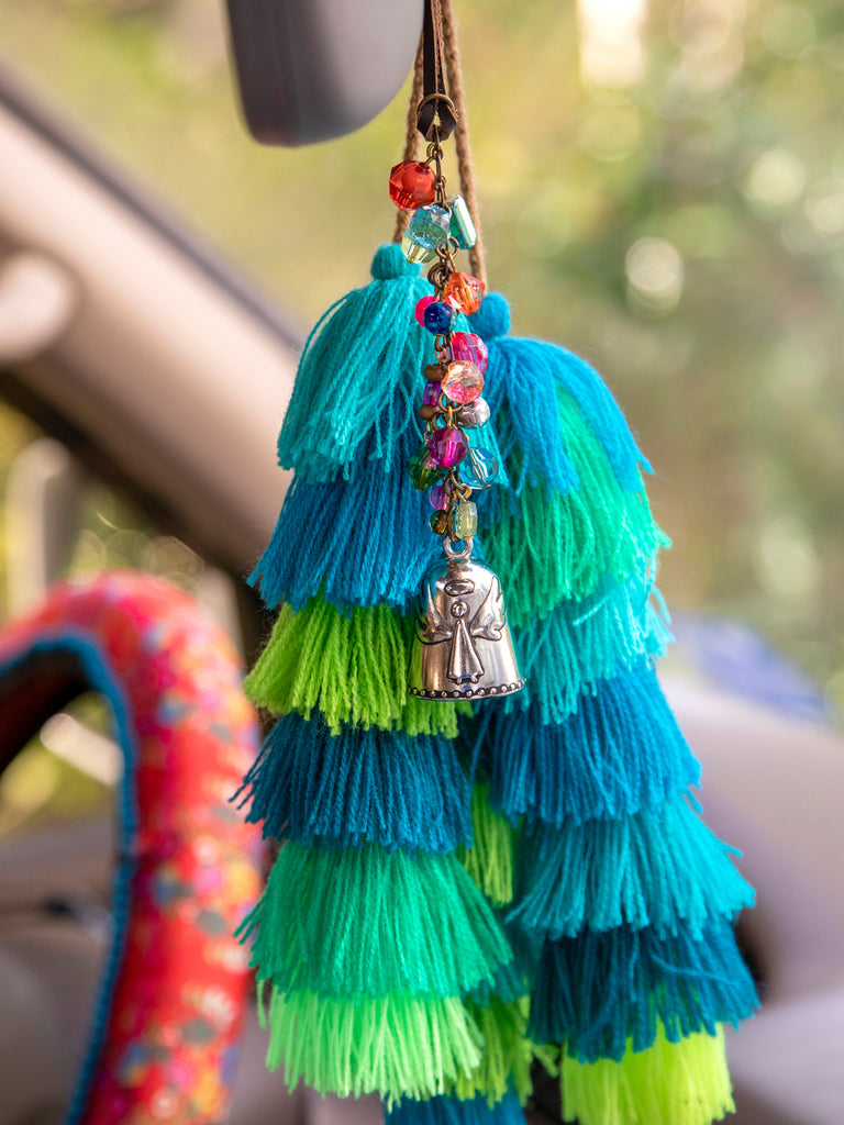 Blessing Bell Car Charm|Angel-view 4