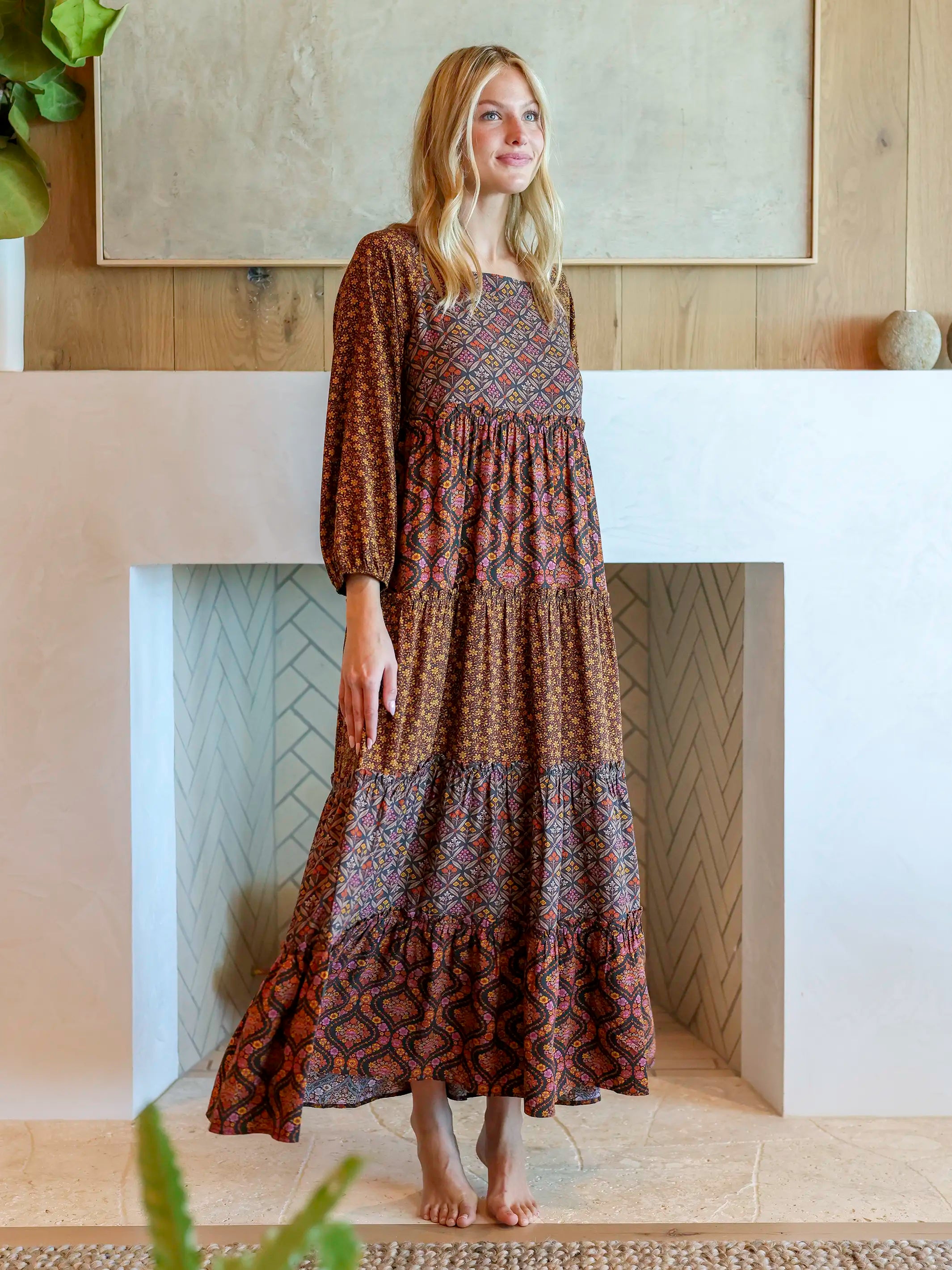 Berkley Long Sleeve Maxi Dress