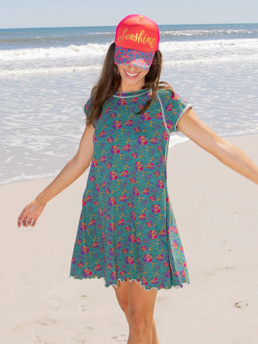 Lily Knit Cotton Tee Dress