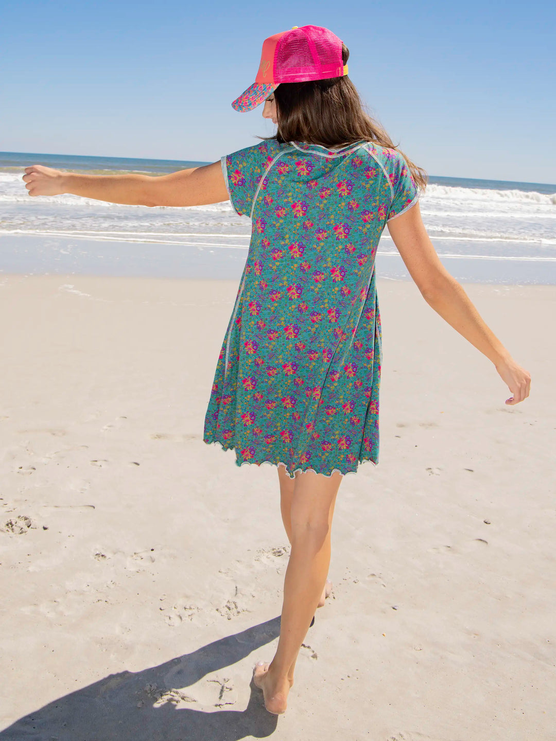 Lily Knit Cotton Tee Dress