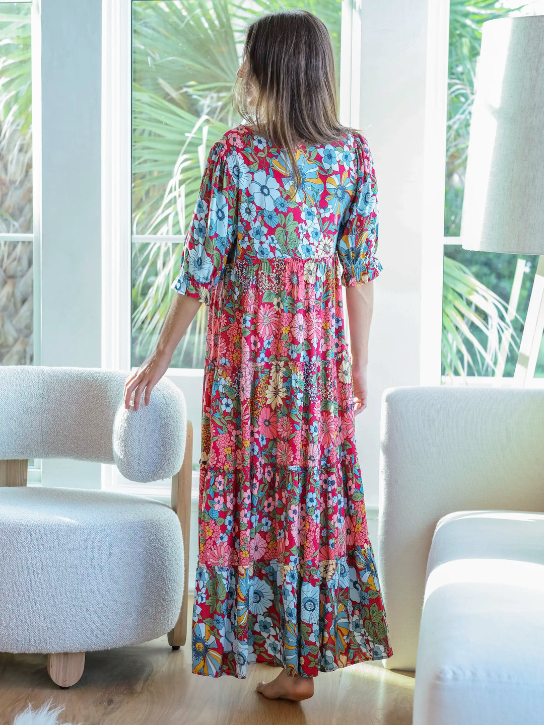 Collette Tiered Maxi Dress