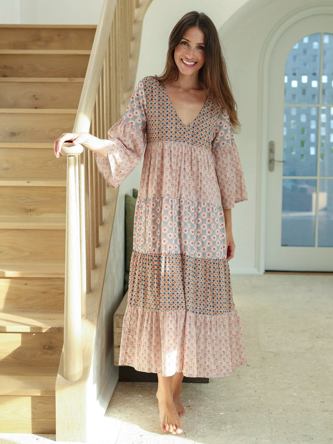 Charlotte Cotton Midi Dress