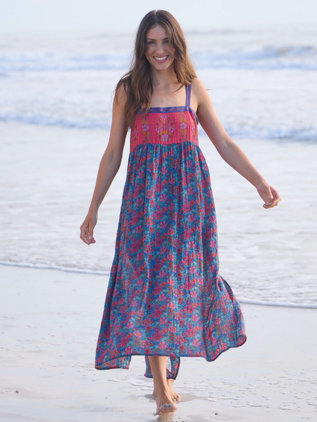 Patti Side Slit Maxi Dress