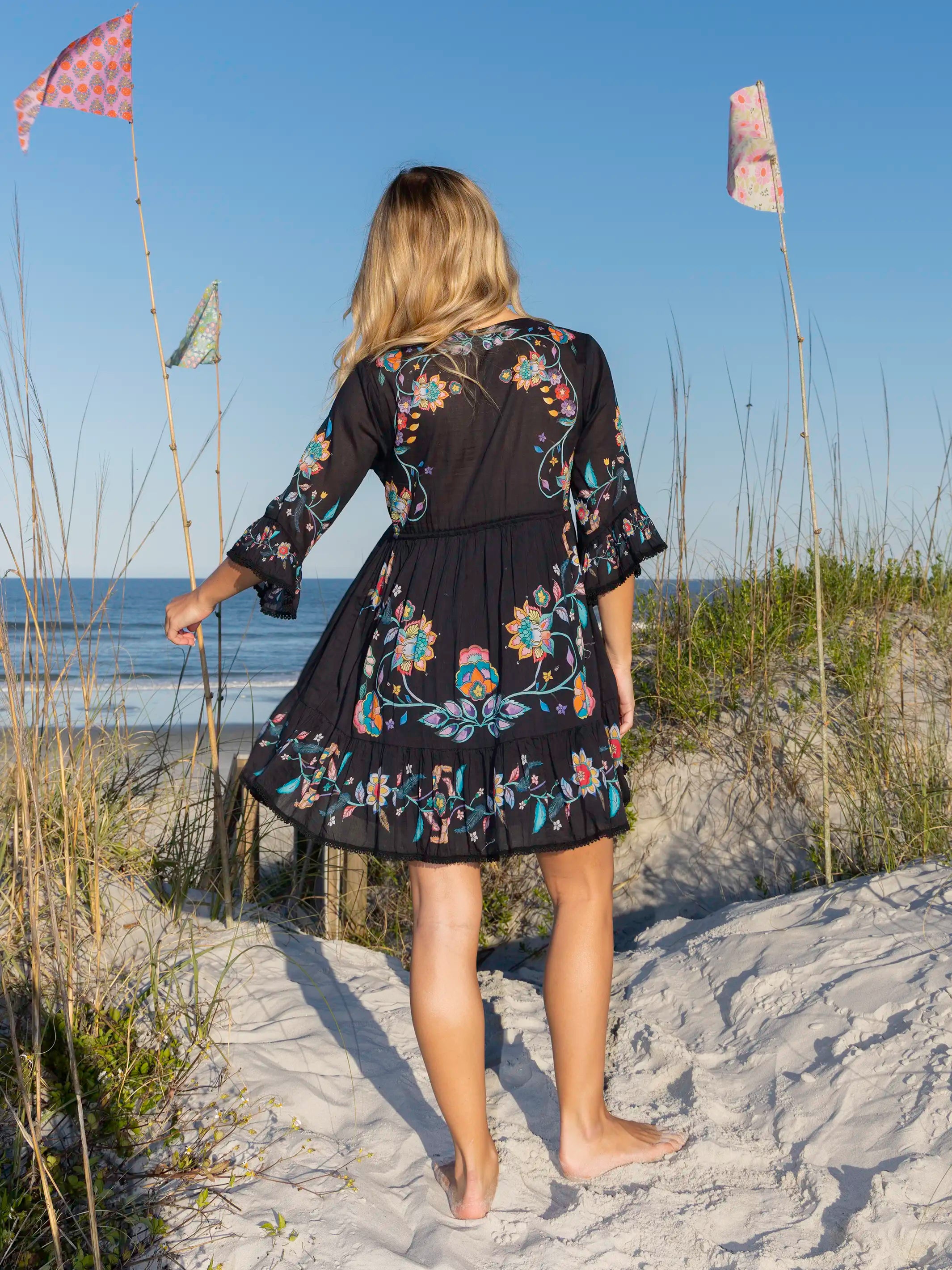Capri Cotton Mini Dress