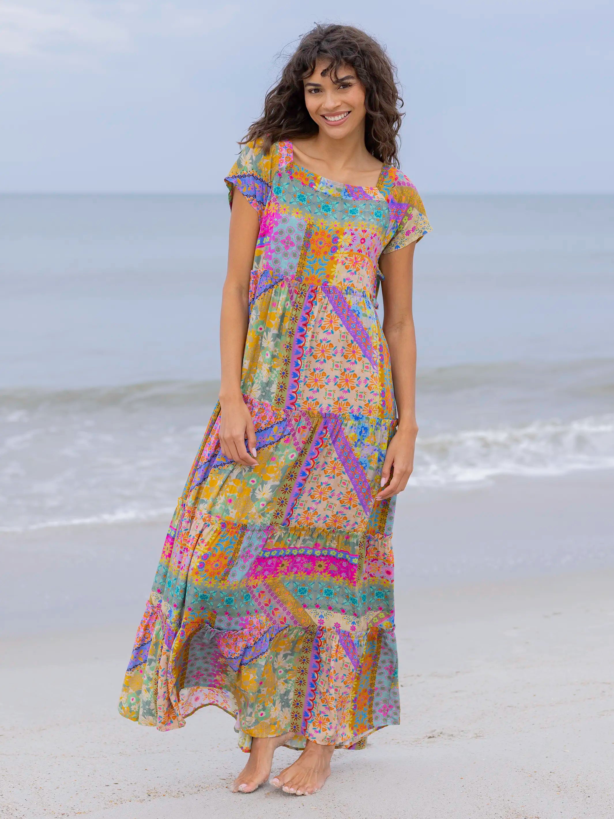 folk maxi dress Berkley Maxi Dress