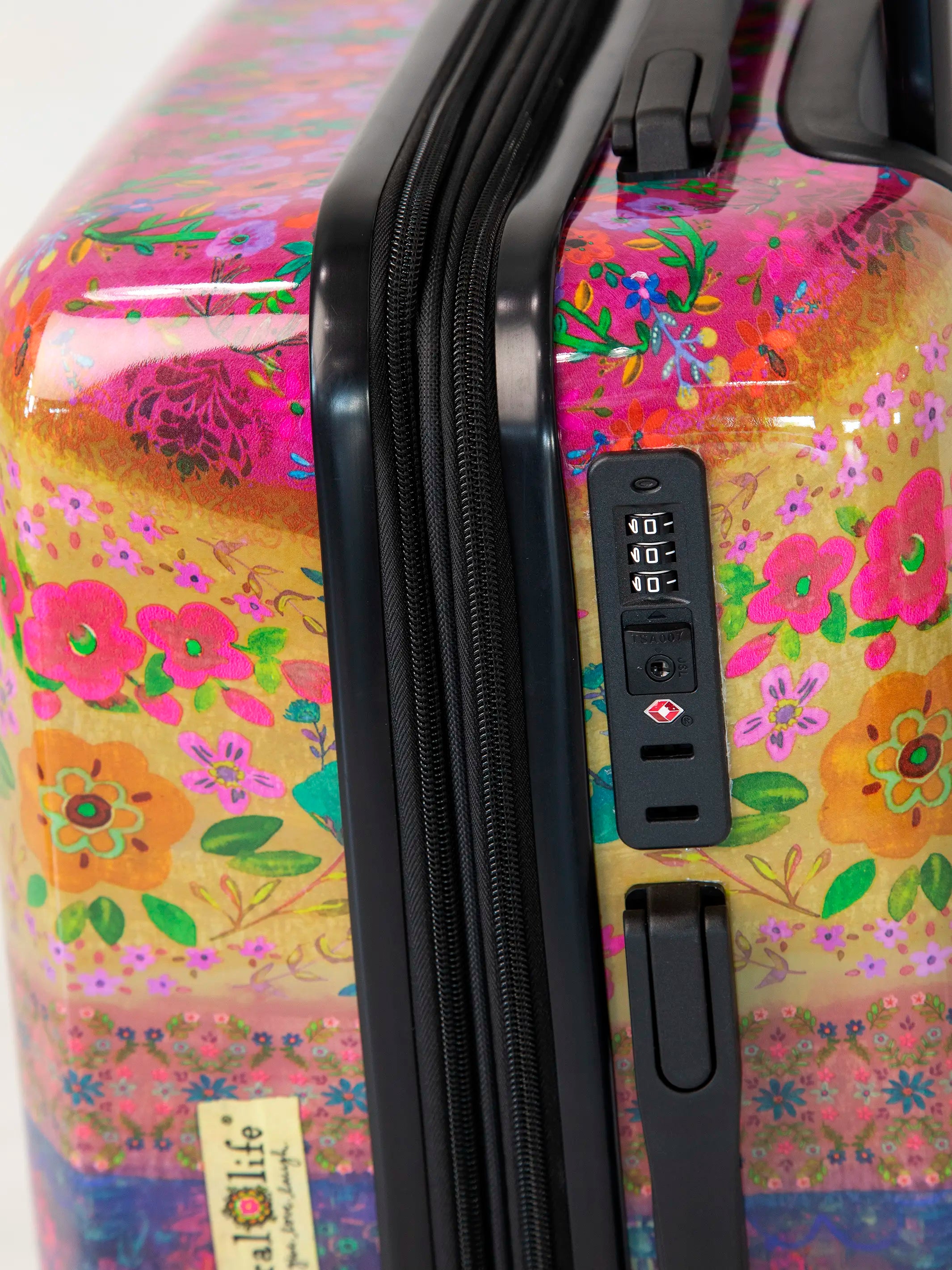 Travel Happy Carry-On Suitcase - Thumbnail 3