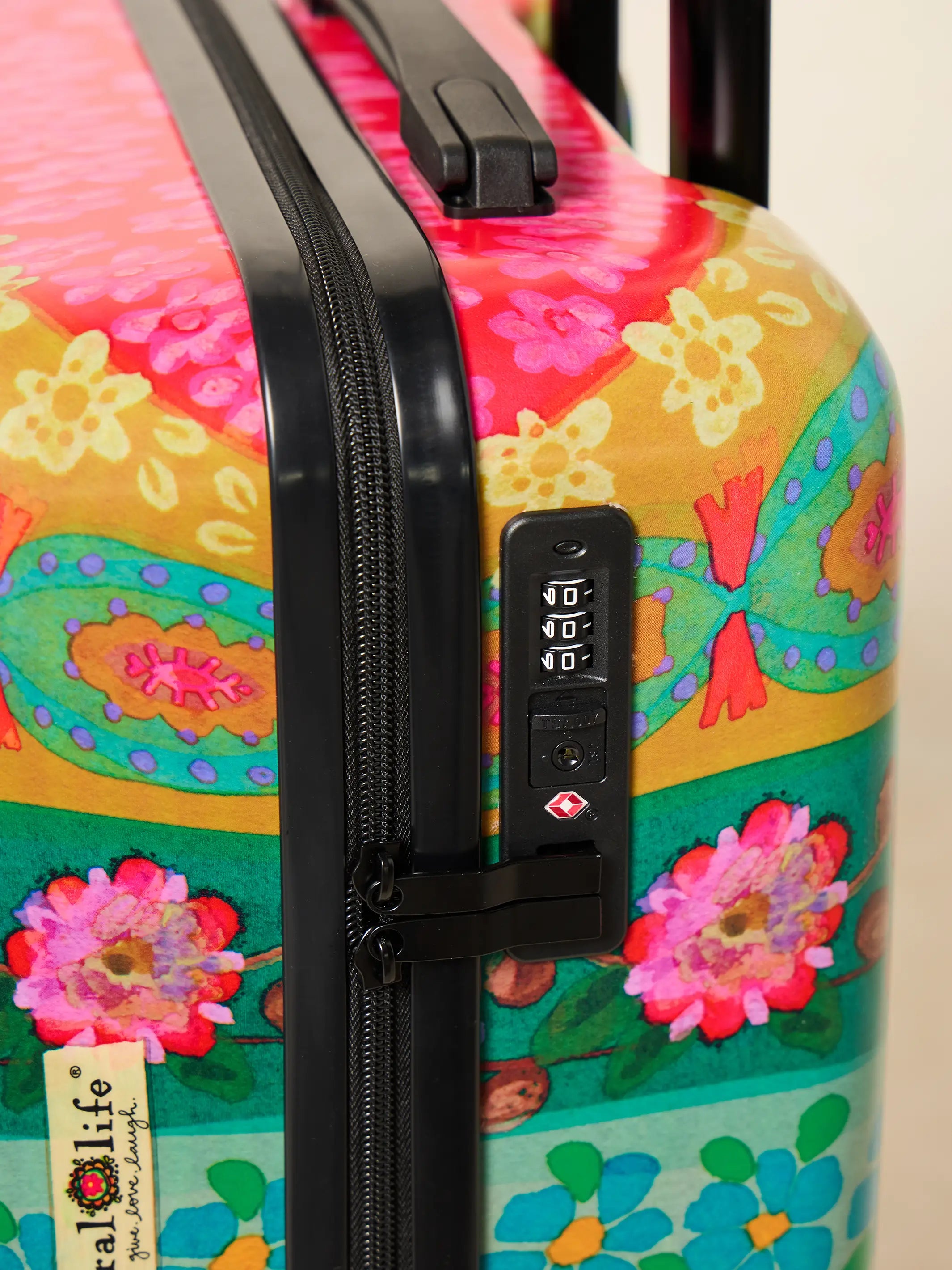 Natural Life Travel Happy Suitcase - Thumbnail 2