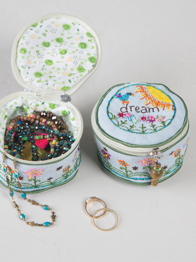 Embroidered Jewelry Round|Dream-view 1