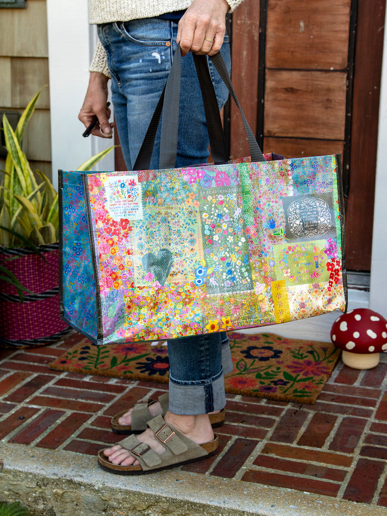 Carry All Tote|Patchwork-view 1