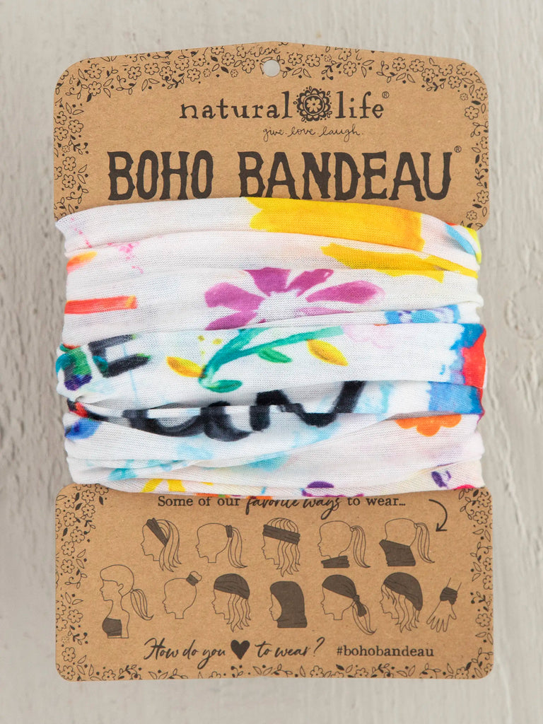 Full Boho Bandeau® Headband - Follow The Sun-view 1