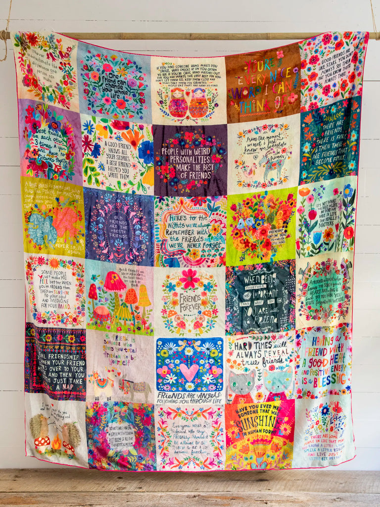 XL Double-Sided Cozy Blanket - Friendship-view 3