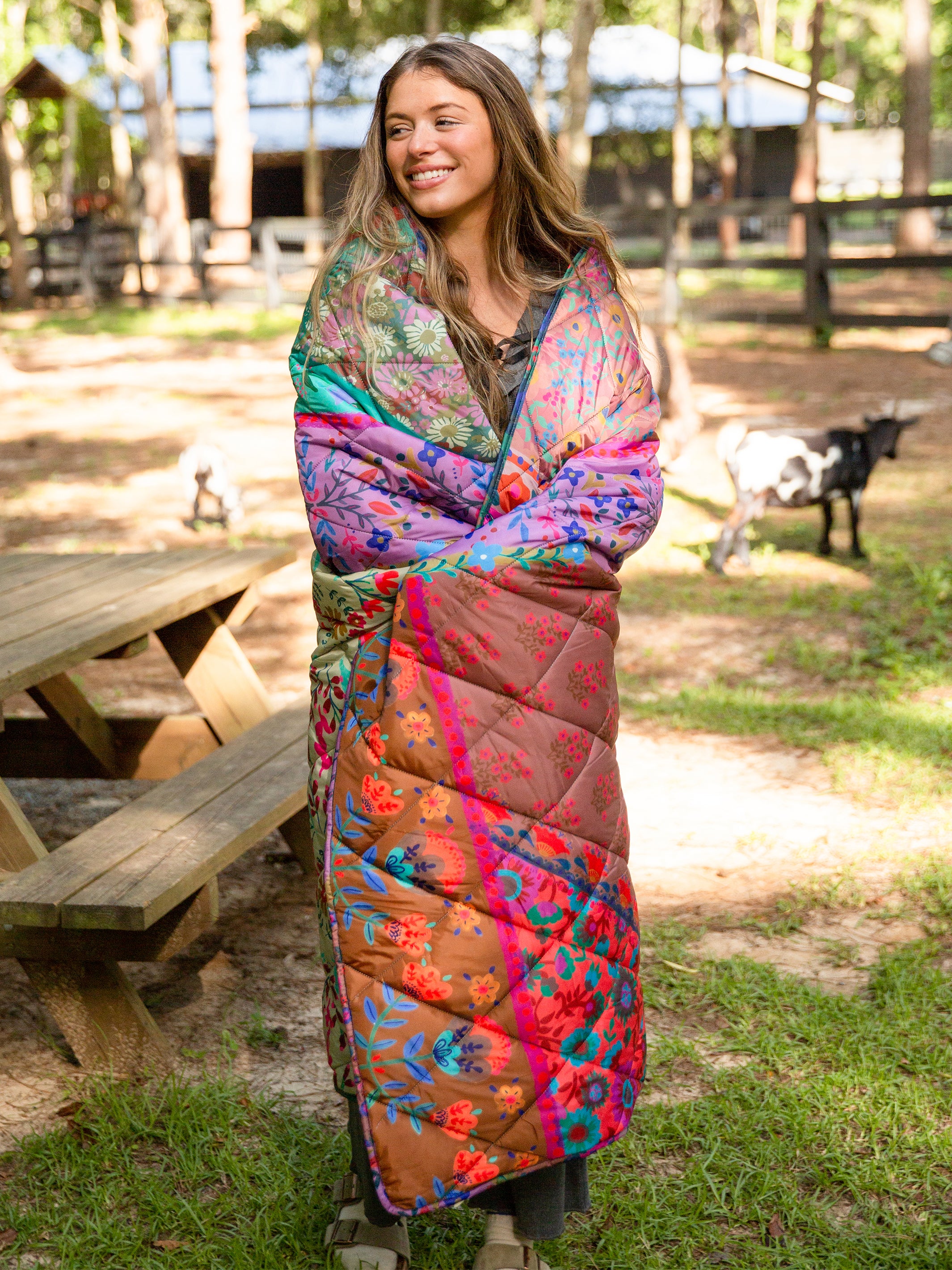 Perfect Puffy Outdoor Blanket - Patchwork – Natural Life