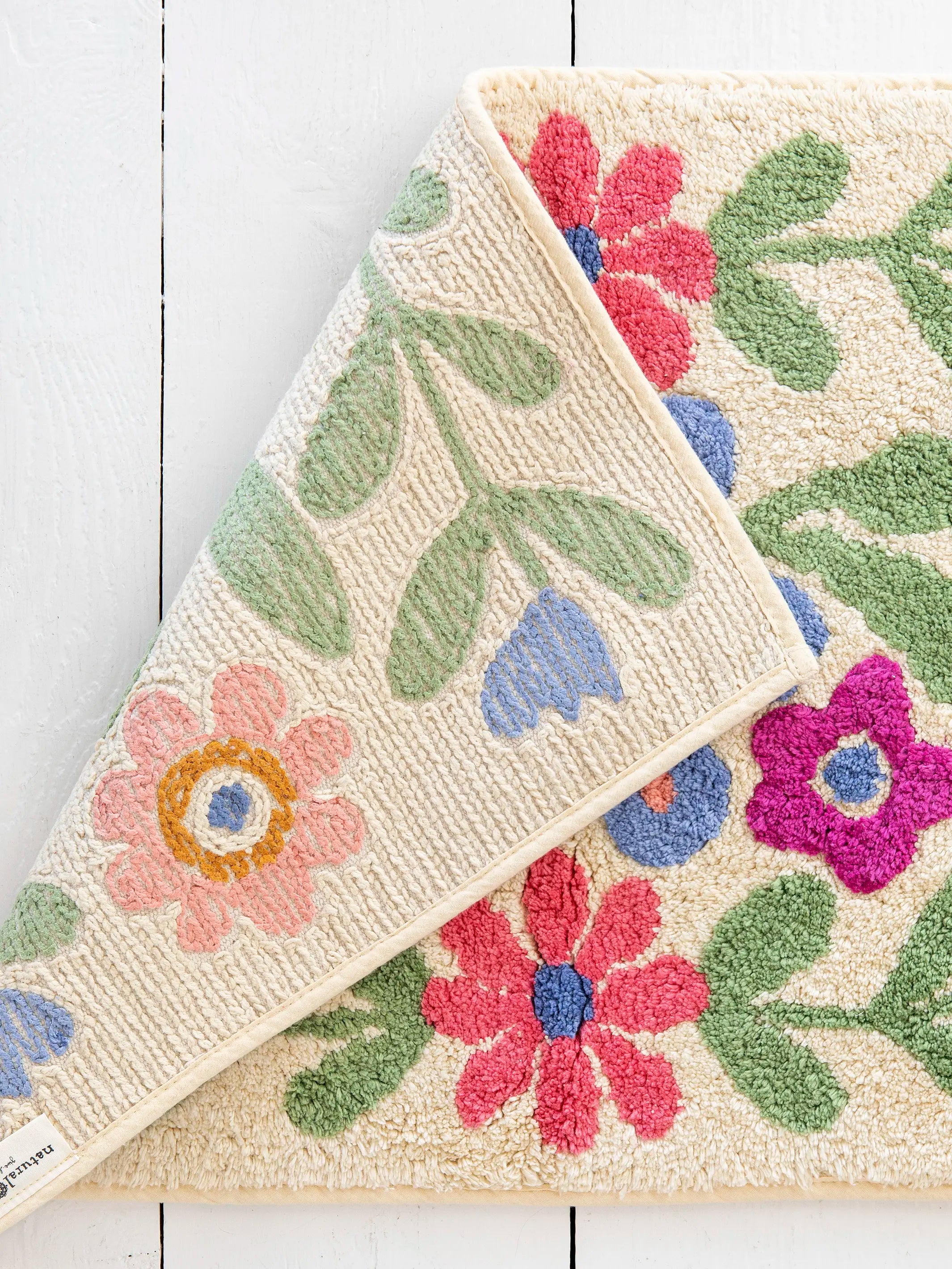 Tufted Cotton Bath Mat