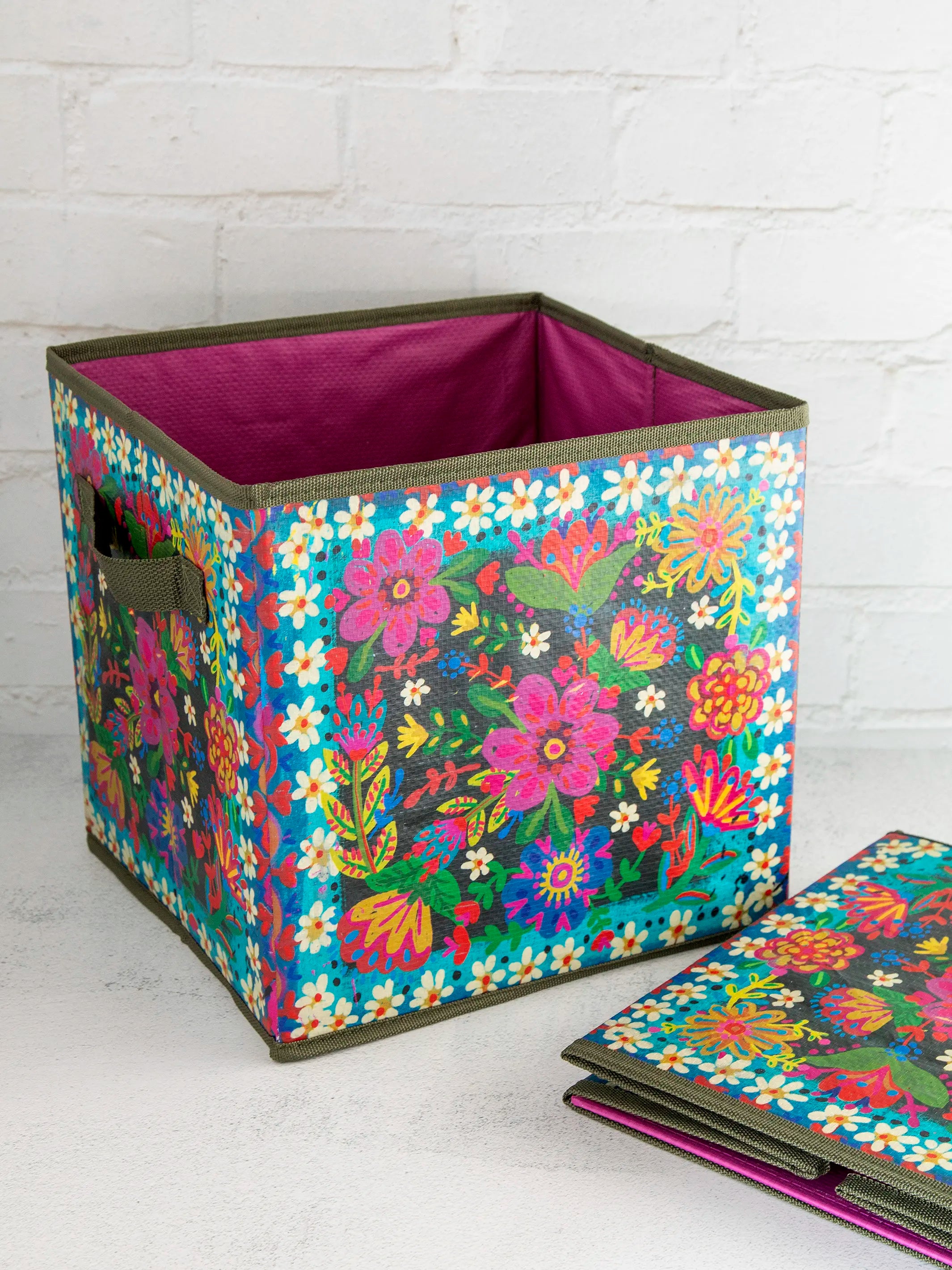 Collapsible Storage Cubes, Set of 2 - Thumbnail 3