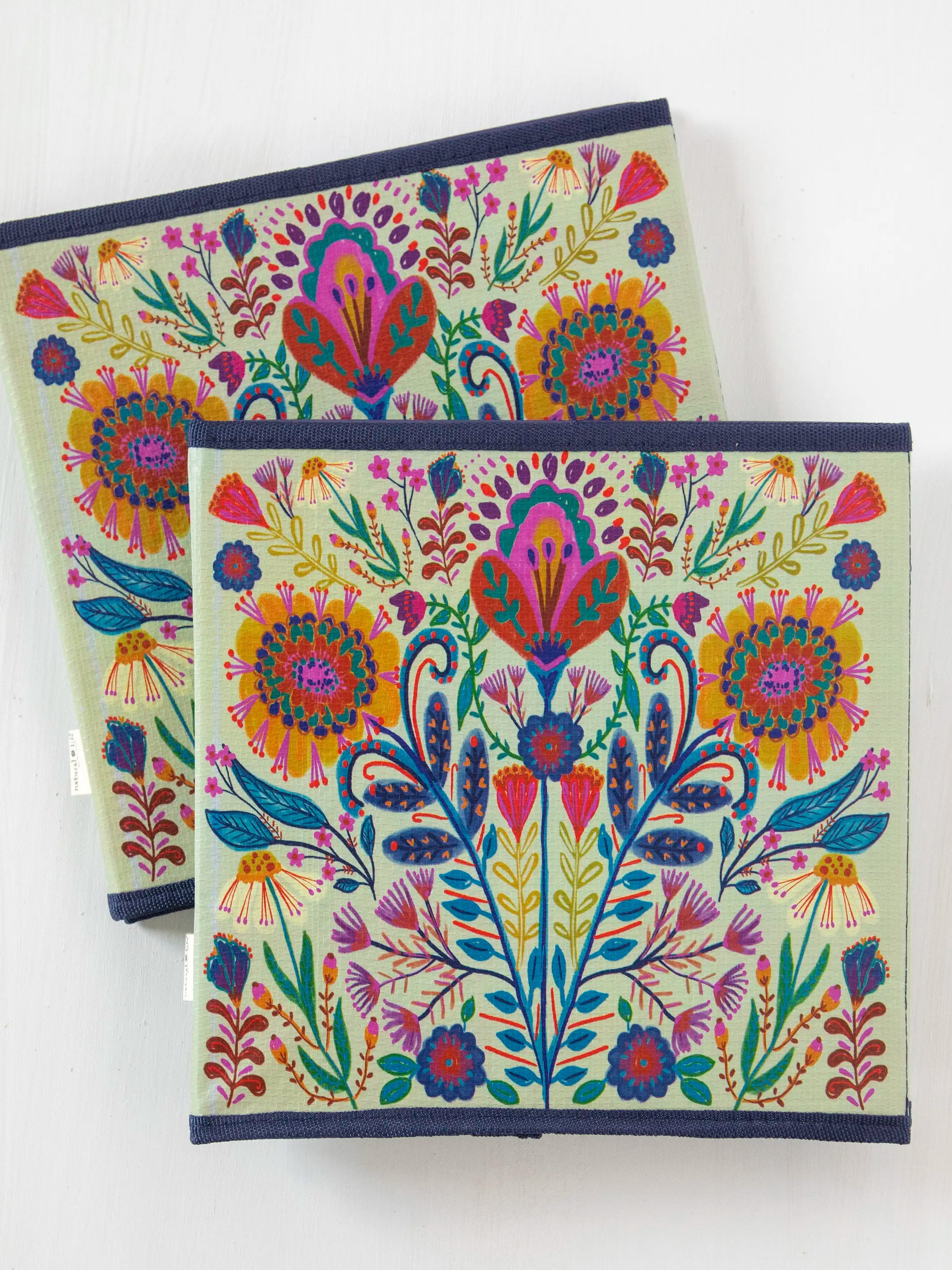 Collapsible Storage Cubes, Set of 2 - Thumbnail 2