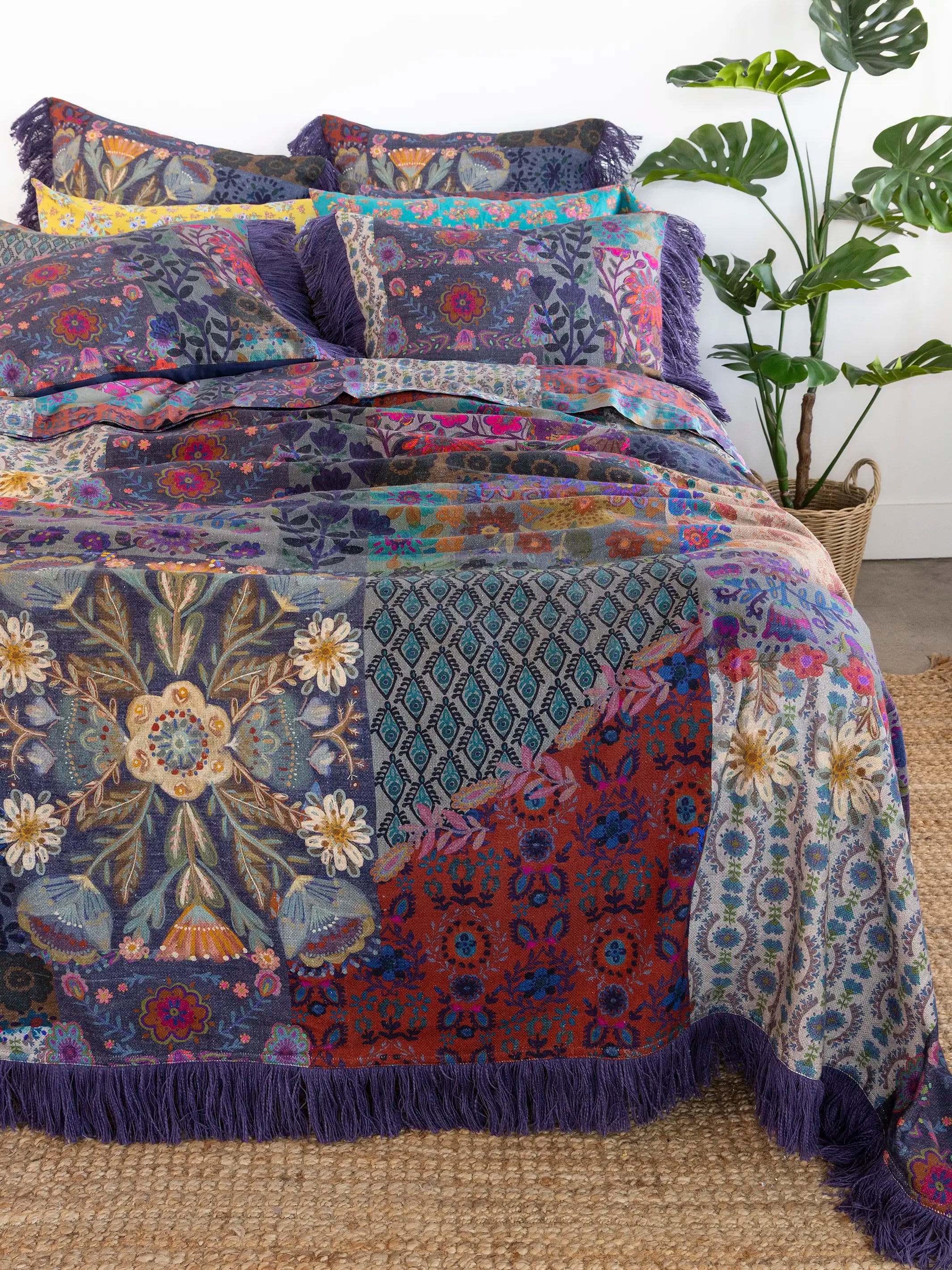 Natural Life Fringe Bedspread