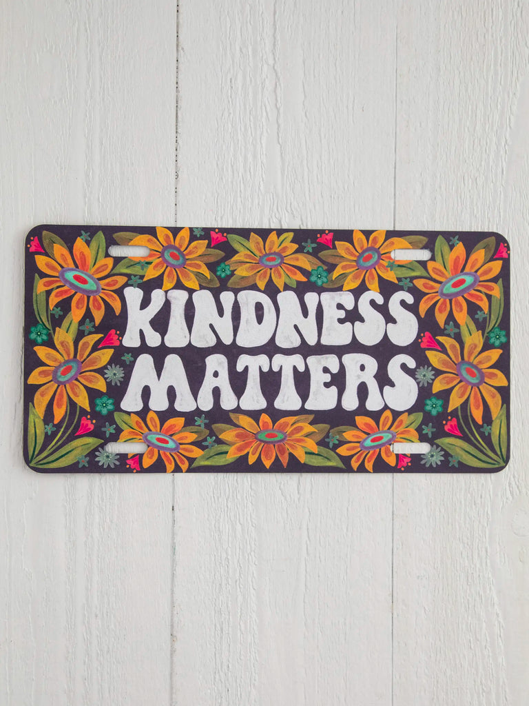Novelty License Plate - Kindness-view 2