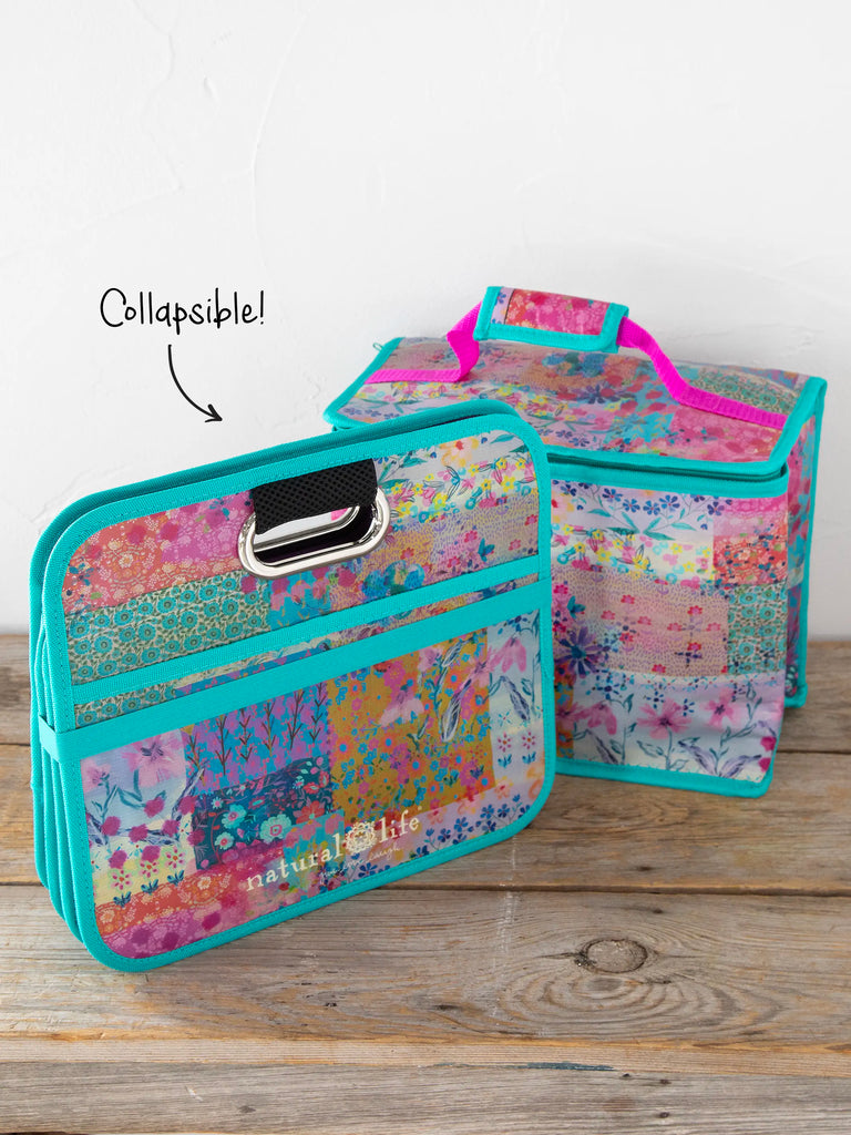 Car Trunk Organizer - Watercolor Patchwork-view 2
