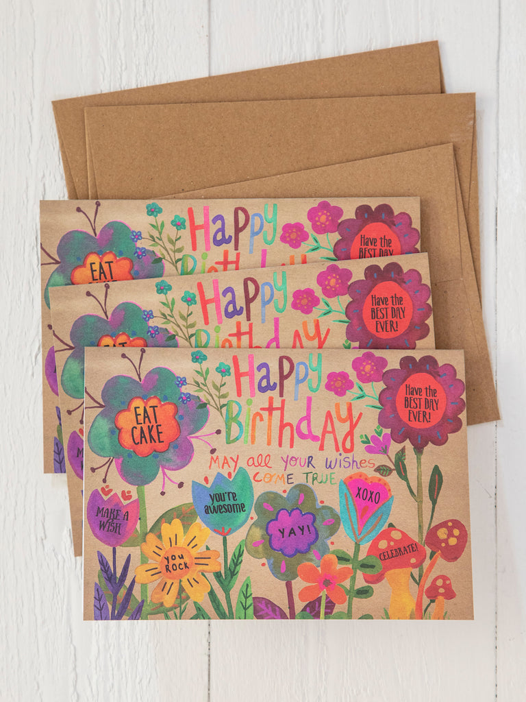 Greeting Card Bundle, Set of 3 - Happy Birthday-view 1